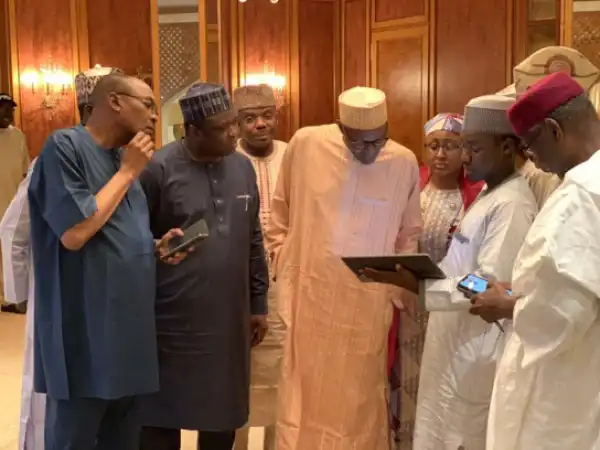 Check Out President Buhari